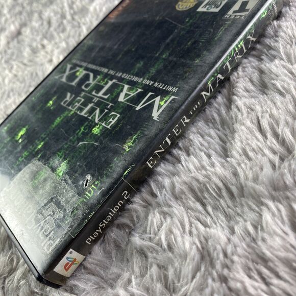 Enter the Matrix (Sony PlayStation 2, 2003) PS2 Black Label Complete - Picture 9 of 12